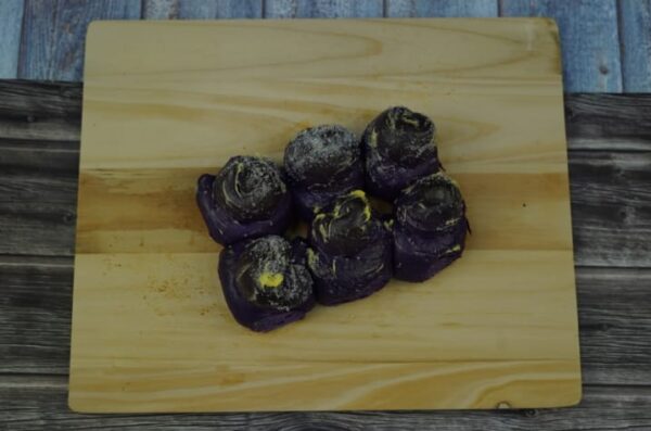 Ube Ensaymada -Price  0.500fills
